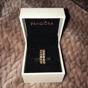 Pandora stackable rings size 4.5